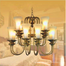 Traditional Elegant Design Glass Candles Pendant Lighting